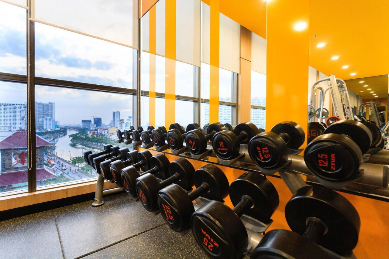 مدينة هوشي منه River Inn Apartment With Pool & Gym المظهر الخارجي الصورة