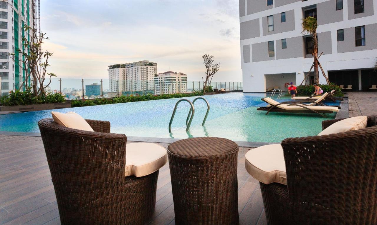 مدينة هوشي منه River Inn Apartment With Pool & Gym المظهر الخارجي الصورة