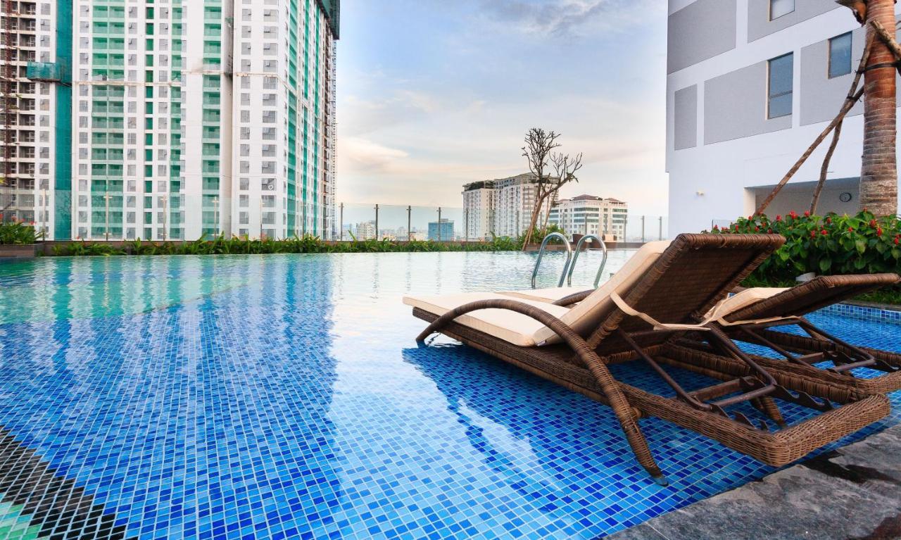 مدينة هوشي منه River Inn Apartment With Pool & Gym المظهر الخارجي الصورة